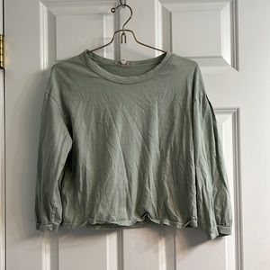 Don’t Ask Why Cropped 3 quarter/ long sleeve